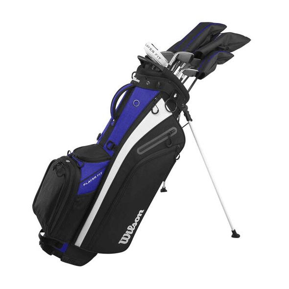 Wilson Player Fit 11 Club Mens Complete Golf Set - Stand Bag