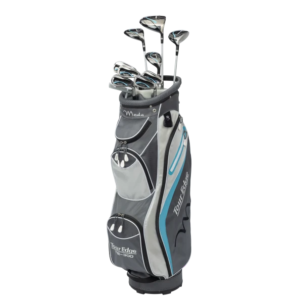 Tour Edge TE-300 Moda Womens 9 Club Complete Set Aqua