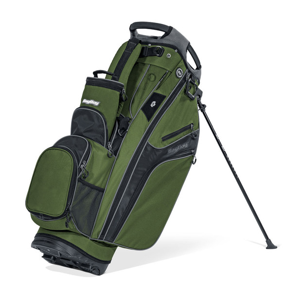 BagBoy Chiller Hybrid Golf Stand Bag Green/Charcoal/Black BagBoy Chiller Hybrid Golf Stand Bag Green/Charcoal/Black