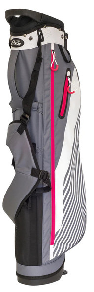Club Champ Tracker Series Golf Stand Bag Gray/Pink Club Champ Tracker Series Golf Stand Bag Gray/Pink