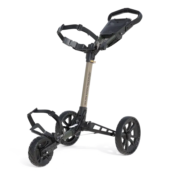Sun Mountain Ridgeline 3 Golf Push Cart Sand Hunter Sun Mountain Ridgeline 3 Golf Push Cart Sand Hunter