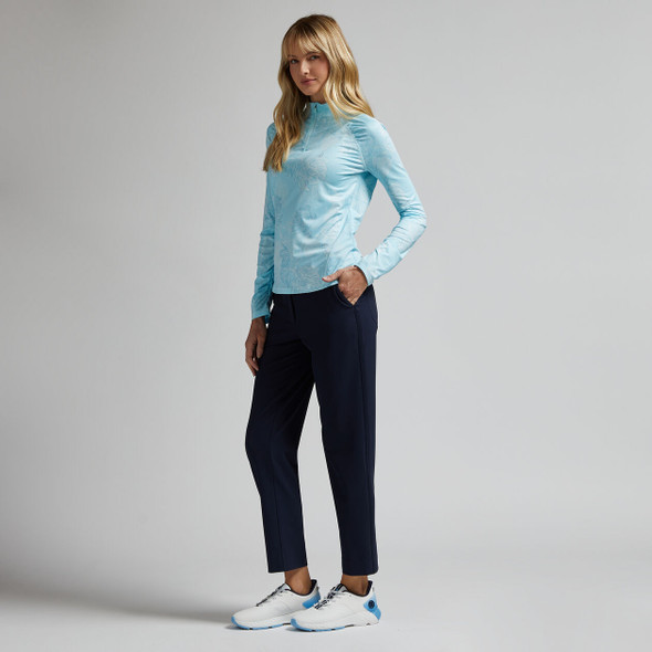 G/Fore Stretch Performance Twill Mid Raise Womens Straight Trouser - Twilight G/Fore Stretch Performance Twill Mid Raise Womens Straight Trouser - Twilight