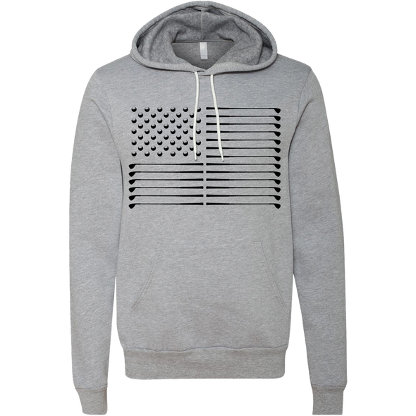SwingJuice Golf Flag Hoodie Grey SwingJuice Golf Flag Hoodie Grey
