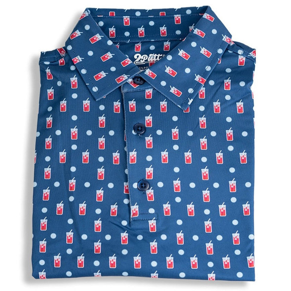 2Putt Transfusion Mens Golf Polo 2Putt Transfusion Mens Golf Polo