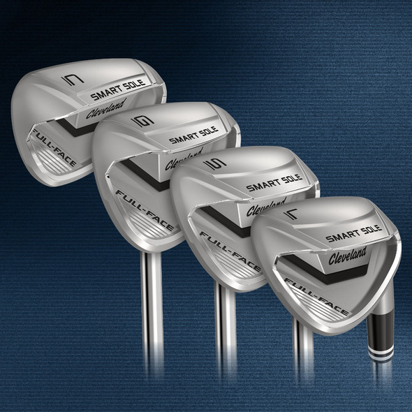 Cleveland Smart Sole Full-Face Mens Single Wedges - Graphite Cleveland Smart Sole Full-Face Mens Single Wedges - Graphite