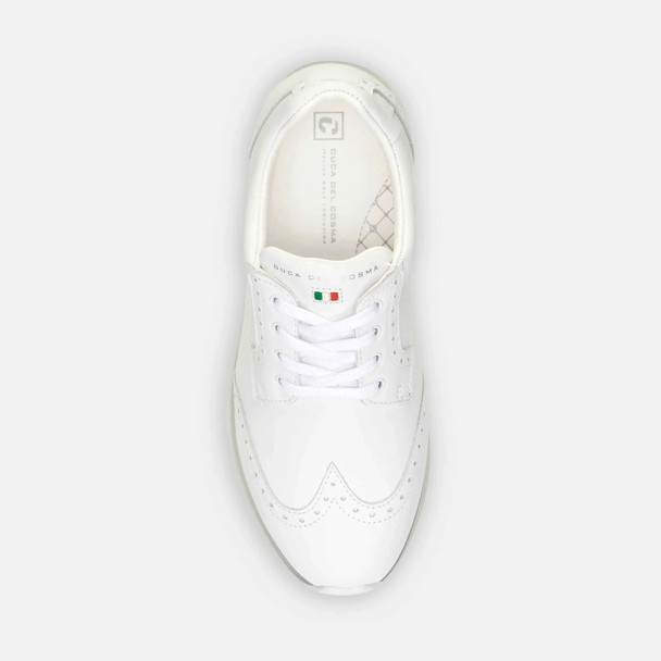 Duca Del Cosma Bellezza Spikeless Womens Golf Shoes - White