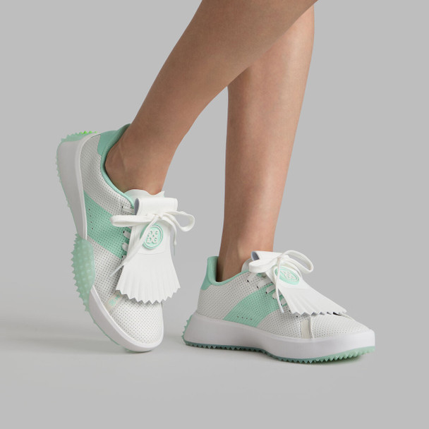 G/ Fore Womens G.112 Perforated Saddle Strap Kiltie Golf Shoe - Multiple Colors