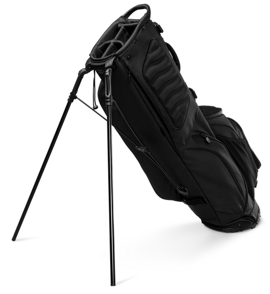 Sunday Golf Ryder Stand Bag Black Water Proof