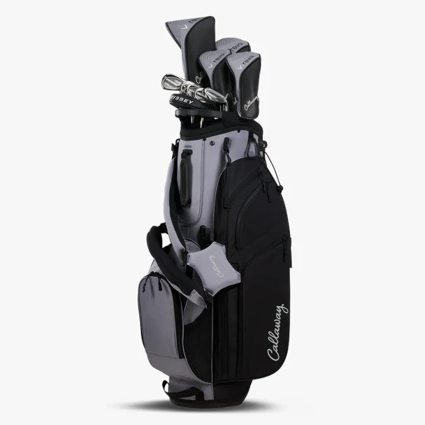 Callaway Reva 10 Club Womens Golf Set Black - Stand Bag