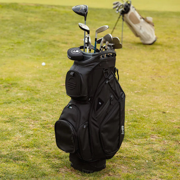 Sunday Golf Big Rig Cart Bag Matte Black