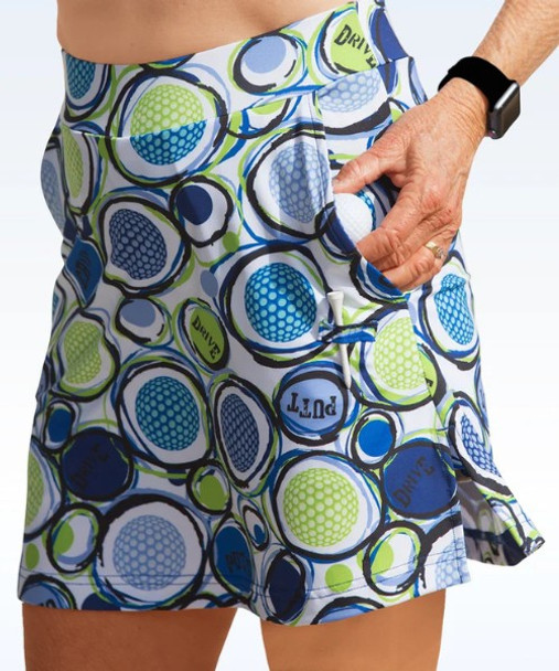 Golf Bella Straight Womens Golf Skirt Chip - Pocket Detail