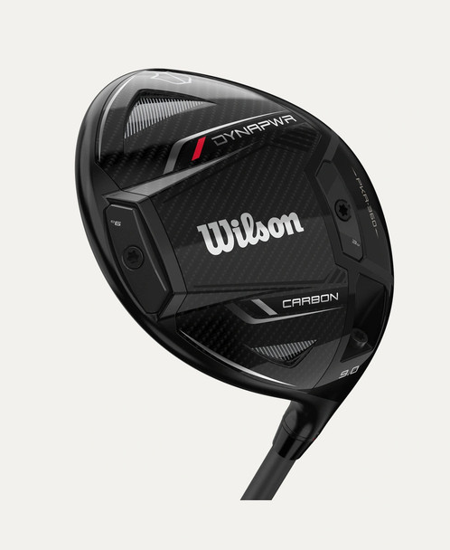 Wilson DYNAPWR Carbon Mens Golf Driver - Senior Flex