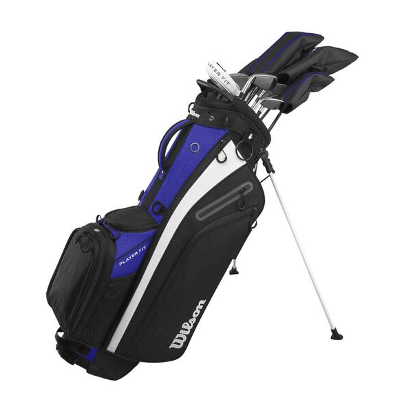 Wilson Player Fit 11 Club Mens Complete Golf Set - Stand Bag
