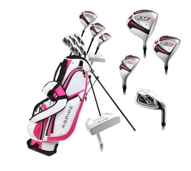 Aspire X1 Complete Womens Golf Set Pink Aspire X1 Complete Womens Golf Set Pink