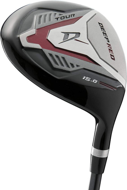 Wilson Deep Red Tour Fairway Wood - Red / Black