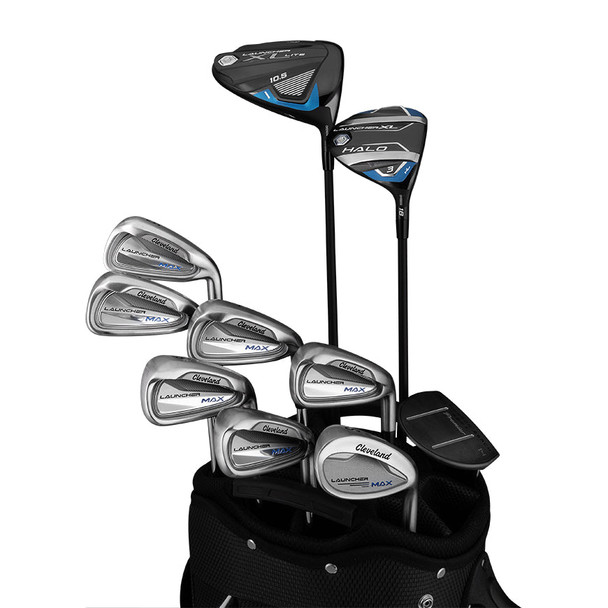 Cleveland Launcher Max 10 Club Complete Mens Golf Set