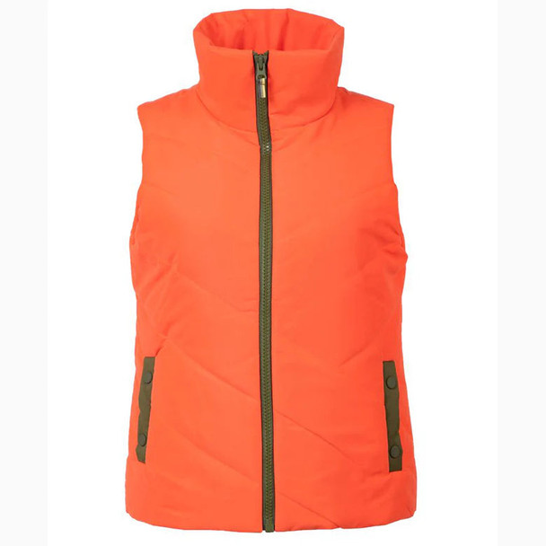 Pirdie Twilight Womens Golf Vest Hot Coral