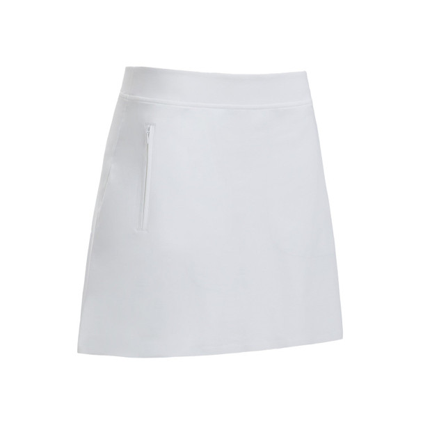 G/Fore Silky Tech Nylon A-Line Womens Golf Skort Snow G/Fore Silky Tech Nylon A-Line Womens Golf Skort Snow