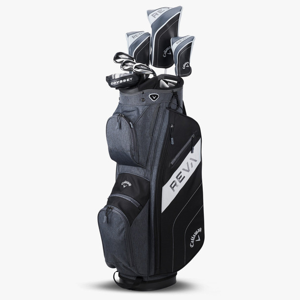 Callaway Reva 7 Club Womens Golf Set Black - Cart Bag