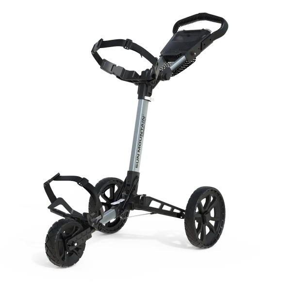 Sun Mountain Ridgeline 3 Golf Push Cart Silver Sun Mountain Ridgeline 3 Golf Push Cart Silver