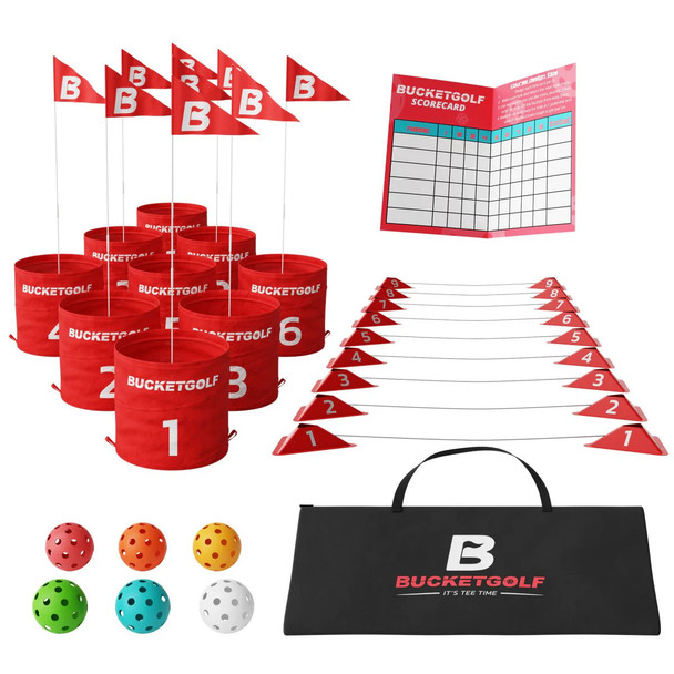 BucketGolf Pro 9 Hole Course Game BucketGolf Pro 9 Hole Course Game