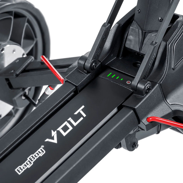 BagBoy Volt Electric Golf Cart Silver/Black