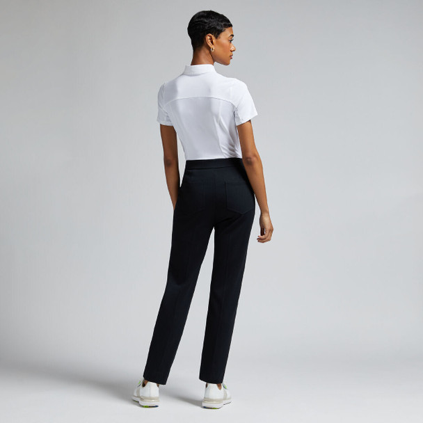 G/Fore Double Cigarette High Rise Womens Stretch Leg Pants - Onyx G/Fore Double Cigarette High Rise Womens Stretch Leg Pants - Onyx