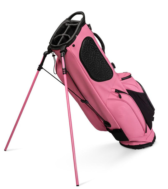 Sunday Golf Ryder S-Class Golf Stand Bag Pink Vegan Leather