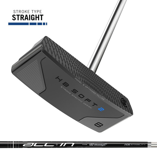 Cleveland HB Soft 2 Black Mens Putter Model 8c