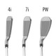 Cleveland ZipCore XL Senior Womens Golf Iron Sets - With Jumbo Grips