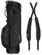 Sunday Golf Ryder Stand Bag Black Water Proof (Bag Height 35")