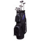 Cobra Air-X Complete 10 Clubs Mens Golf Set - Black/Blue Cobra Air-X Complete 10 Clubs Mens Golf Set - Black/Blue