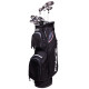 Cobra Air-X Womens 11 Club Complete Golf Set - Black/Pink Cobra Air-X Womens 11 Club Complete Golf Set - Black/Pink