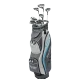Tour Edge TE-300 Moda Womens 9 Club Complete Set Aqua