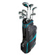 Tour X Rezults Womens Complete Golf Set Blue Black