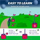 BucketGolf Pro 9 Hole Course Game BucketGolf Pro 9 Hole Course Game