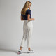 G/Fore Stretch Performance Twill Mid Raise Womens Straight Trouser - Chalk White G/Fore Stretch Performance Twill Mid Raise Womens Straight Trouser - Chalk White