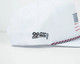 American Golf Flag Rope Hat White Logo detail American Golf Flag Rope Hat White Logo detail