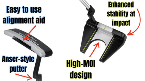 Tour Edge Bazooka 370 vs Bazooka 470 Putters