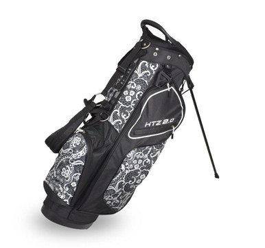 Hot-Z Ladies Golf Stand Bag 2.0 Black Paisley