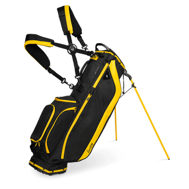Sunday Golf Ryder 23 Golf Stand Bag Black & Yellow