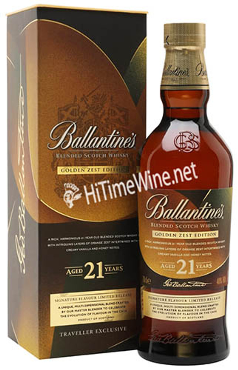 らぶこ Ballantine's 21年 ゴールデンゼスト BALLANTINE'S 21YR GOLDEN ZEST EDITION 40% 700ML BLENDED