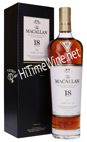 MACALLAN 18 YEAR SHERRY CASK 750ML 2024 RELEASE HIGHLAND SINGLE 