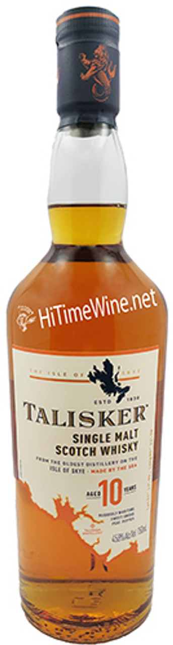 TALISKER SIGNAL MALT SCOTCH WHISKY 10年 Talisker 10 Year Single Malt Scotch | Total Wine & More