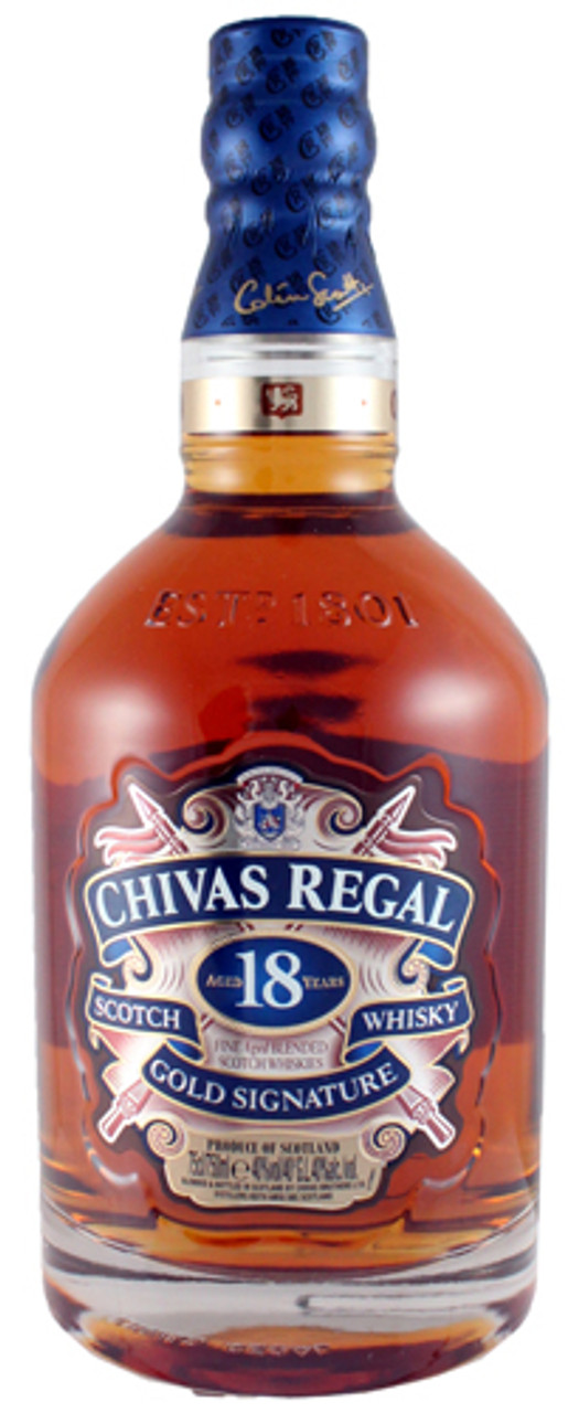 CHIVAS REGAL 18 YEAR BLENDED SCOTCH 750ML