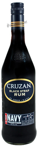 CRUZAN ESTATE DIAMOND BLACK STRAP RUM 750ML NAVY TRADITION (ST CROIX ...
