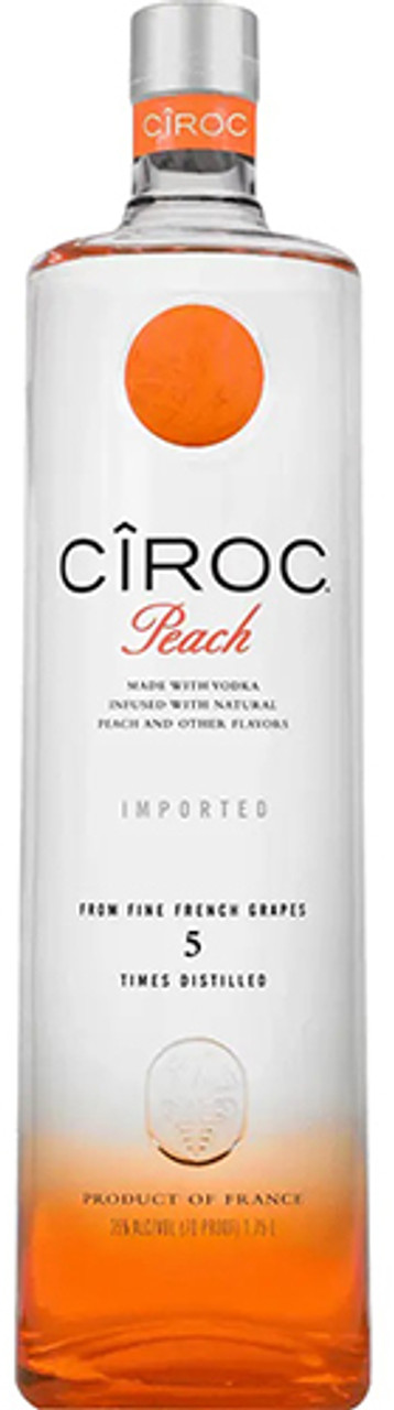 CIROC PEACH VODKA 750ML