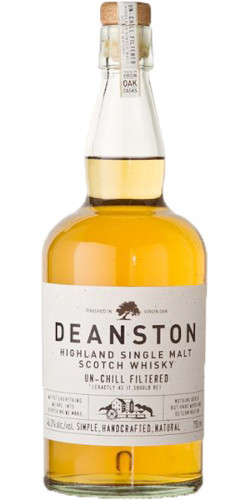 DEANSTON VIRGIN OAK 750ML HIGHLAND SINGLE MALT SCOTCH WHISKY