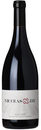 NICOLAS-JAY 2022 PINOT NOIR WILLAMETTE VALLEY 750mL