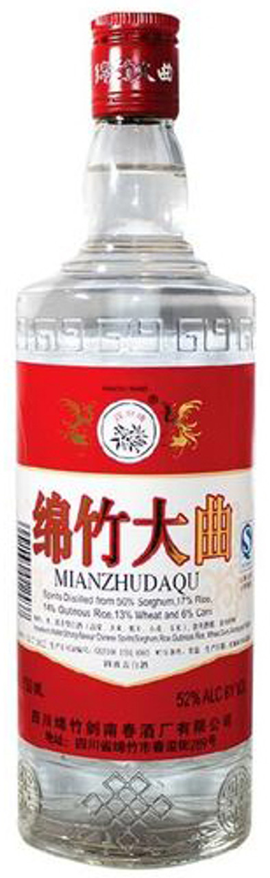 JIANNANCHUN DIST MIANZHU DAQU 104 PROOF BAIJIU 750ML
